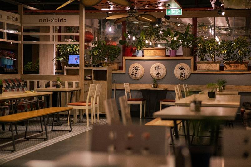 An Asian restaurant